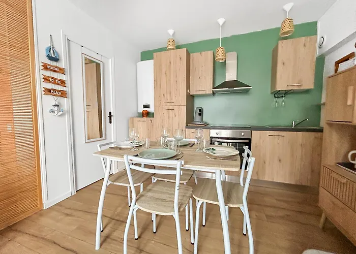 T1 Bis Cosy Avec Terrasse, Parking Et Calme Absolu * Ρουαγιάν