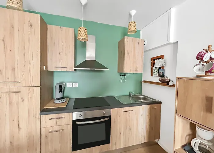 T1 Bis Cosy Avec Terrasse, Parking Et Calme Absolu Διαμέρισμα *