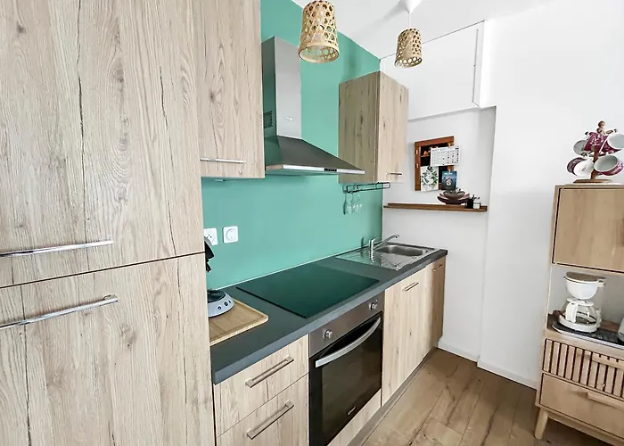 T1 Bis Cosy Avec Terrasse, Parking Et Calme Absolu * Ρουαγιάν